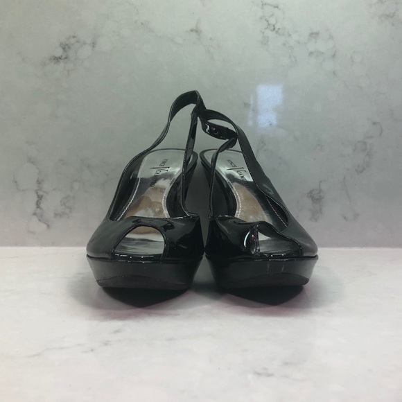 Vince Camuto Black Patent Leather Heels - Picture 6 of 7